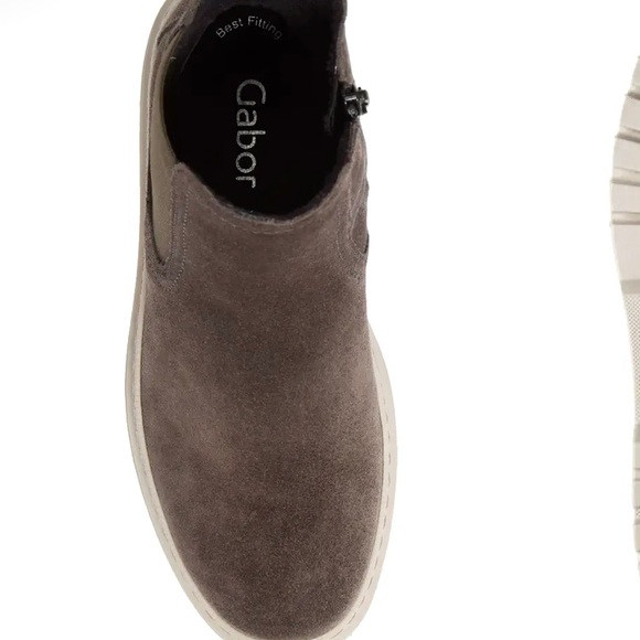 Gabor Combat Lug Sole Suede Chelsea Boot - Picture 9 of 9